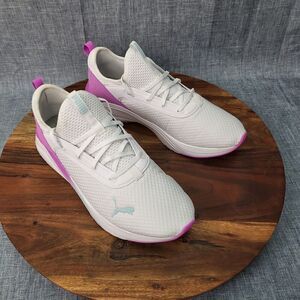 Puma Softride Ruby Luxe Running Shoes White Orchid Athletic Women’s 11